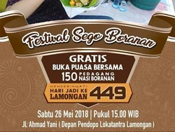 Ada Meme Bukber Nasi Boranan Gratis di Lamongan, Bener Nggak Sih?