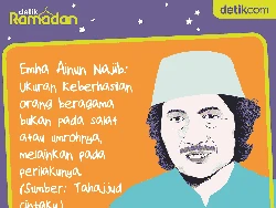 Kata Cak Nun Soal Ukuran Keberhasilan Seorang Muslim