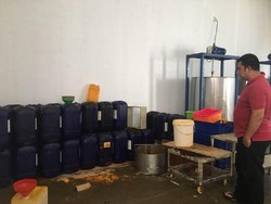 BPOM dan Polisi Gerebek Pabrik Sabun Kecantikan di Tangerang