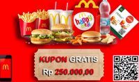 Heboh! Iming-iming Voucher McDonald's di WhatsApp 