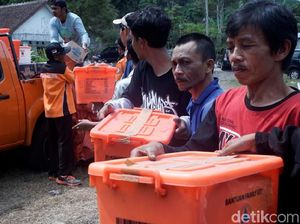 BPBD Boyolali Mulai Distribusi Logistik Pengungsi ke Posko