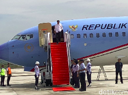 Usai Bertemu Ketum Parpol, Jokowi Bertolak ke Makassar