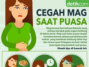 Infografis: Cara Mencegah Sakit Mag Saat Puasa Infografis: Cara Mencegah Sakit Mag Saat Puasa