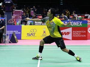 Sesal Jonatan Gagal Sumbangkan Poin di Semifinal Piala Thomas 2018 Sesal Jonatan Gagal Sumbangkan Poin di Semifinal Piala Thomas 2018