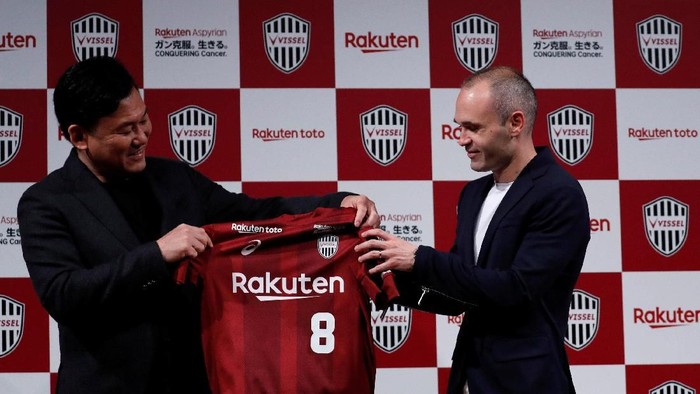 Iniesta Ingin Memajukan Sepakbola Jepang