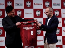 Iniesta Ingin Memajukan Sepakbola Jepang