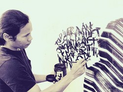 Farhan Siki Gelar Pameran Tunggal M A L di galerikertas Studio Hanafi