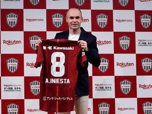 Andres Iniesta Resmi ke Vissel Kobe