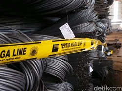 2 Juta Batang Baja China Tak ber-SNI Disita