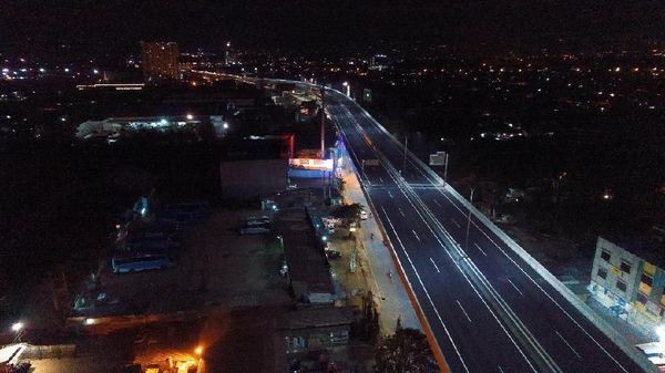 Ini Penampakan Tol Layang BORR IIB yang Siap Beroperasi