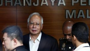 Ekspresi Najib saat Diperiksa Lagi Oleh Komisi Antikorupsi
