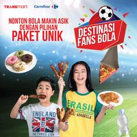 Seru Seruan Foto Di Pojok Selfie Fans Bola Transmart Carrefour