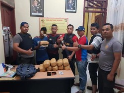 1 Penyelundup Ganja di Aceh Ditangkap, 3 Rekannya Kabur ke Hutan