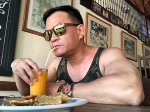 Hedi Yunus Sesak Napas hingga Muntah gegar Terhirup Polusi Udara saat Lari