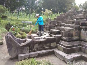 Terdampak Abu Merapi, Begini Perawatan Candi-candi di Magelang