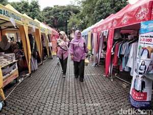 Belanja Murah Meriah di Bazar Ramadan Walikota Jakut