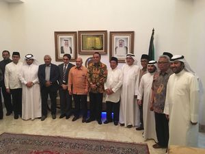 Sahur Bareng, Wakapolri-Dubes Kuwait Bahas Bantuan Kemanusiaan