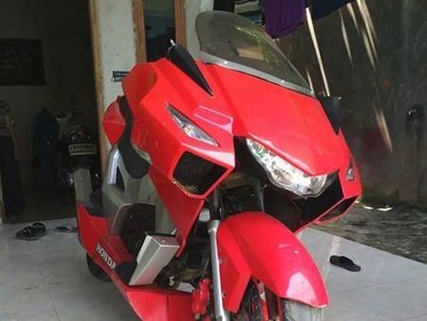 Begini Wujud Moge Bermesin Supra 125