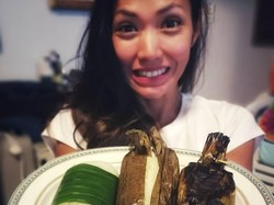 Walau Puasa di Hong Kong, Shanty Paredes Pilih Sajian Tradisional Untuk Berbuka