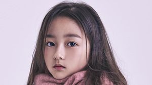 Terpesona Kim Ha-Eun, Model Cilik 9 Tahun yang Cantik Banget