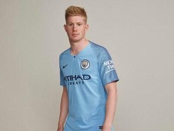 Jersey Manchester City musim depan, harganya menembus 109,85 pound sterling. Kalau dirupiahkan, jersey keluaran Nike itu nyaris Rp 2 juta. (Foto: Nike)