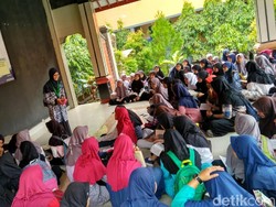 Mahasiswa Ciamis Terjun ke SMP Gelorakan Pesantren Ramadan