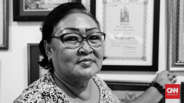 Rachmi Aziah, anak semata wayang Ismail Marzuki.