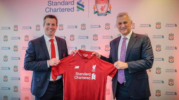 Liverpool Perpanjang Kerjasama dengan Standard Chartered 