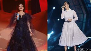 Pilih Mana? Raisa dengan Dress Hitam atau Putih?