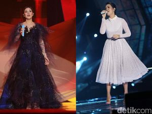 Pilih Mana? Raisa dengan Dress Hitam atau Putih?