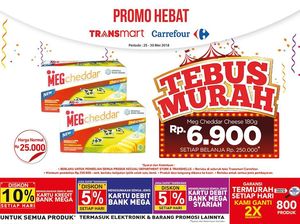 Buat Kue Lebaran dengan Tebus Murah Keju di Transmart Carrefour