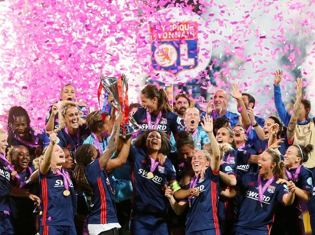 Lyon Hat-trick Juara Liga Champions Wanita