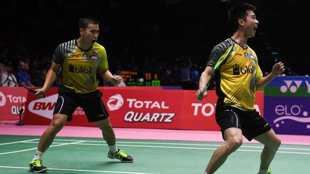 Marcus Fernaldi Gideon/Kevin Sanjaya Sukamuljo merasa angin memainkan peranan besar dalam setiap pertandingan Piala Thomas 2018.