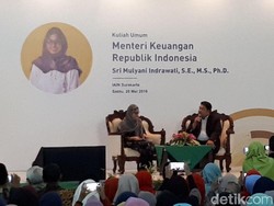 Sri Mulyani Ajak Mahasiswa IAIN Jadi Pakar Keuangan