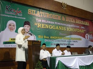 Perkuat Suara di Mataraman, Khofifah Lakukan Konsolidasi
