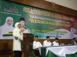 Perkuat Suara di Mataraman, Khofifah Lakukan Konsolidasi