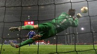 Man of the match final Liga Champions 2008: Edwin van der Sar (Manchester United). (Foto: FRANCK FIFE/AFP)