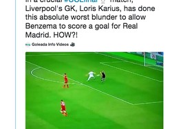 Dengan blunder tersebut tampak sedemikian tidak perlu, netizen pun bertanya-tanya bagaimana bisa Loris Karius bisa melakukan hal semacam itu. (Foto: Internet)