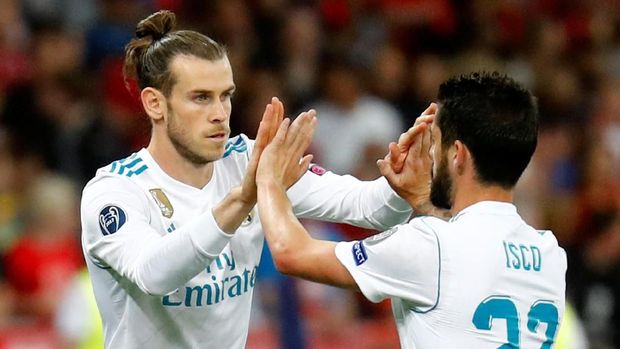 Bale masuk di babak kedua menggantikan Isco.