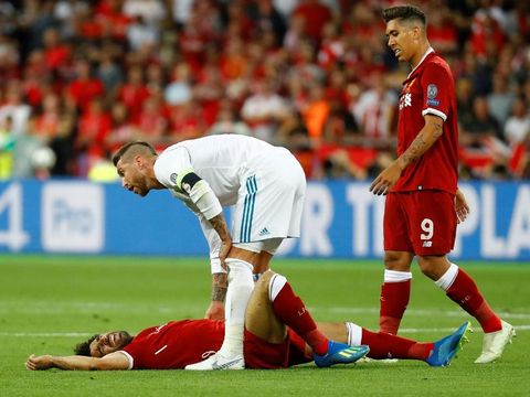 Real Madrid vs Liverpool Masih 0-0, Salah Out