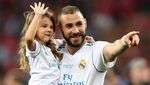 Madrid Juara Liga Champions, Keluarga Ronaldo dan Skuat Madrid Invasi Lapangan