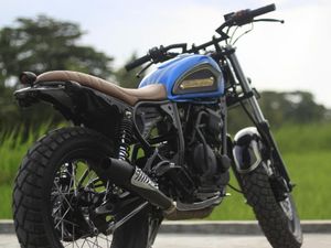 Yamaha Scorpio Cantik Milik Pak Guru