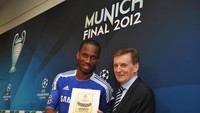Man of the match final Liga Champions 2012: Didier Drogba (Chelsea). (Foto: Handout/UEFA via Getty Images)