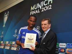 Man of the match final Liga Champions 2012: Didier Drogba (Chelsea). (Foto: Handout/UEFA via Getty Images)