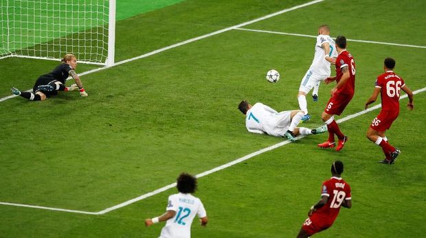 Karim Benzema berhasil memenangkan empat trofi Liga Champions bersama Real Madrid.