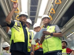 LRT Palembang Melaju Mulus dalam Uji Dinamis