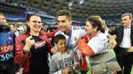 Madrid Juara Liga Champions, Keluarga Ronaldo dan Skuat Madrid Invasi Lapangan