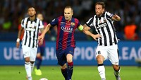 Gelandang tengah: Andres Iniesta. Foto: Paul Gilham/Getty Images
