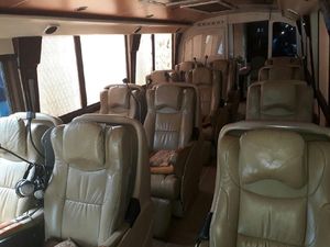 Penampakan Jeroan Bus Mewah untuk Mudik