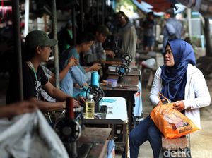 Tukang Permak Pakaian Manggarai Jalani Bisnis Turun-Temurun Sejak 1960